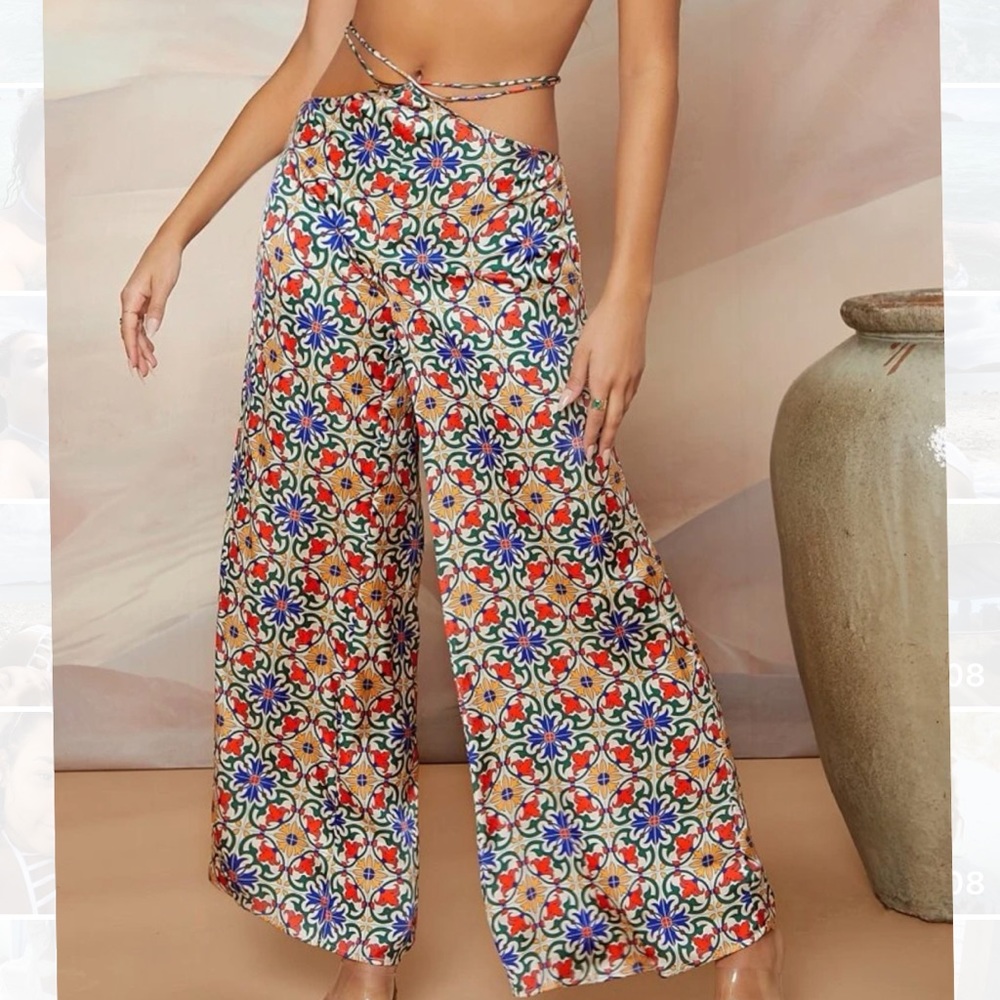 Wide Leg pants NWOT Small